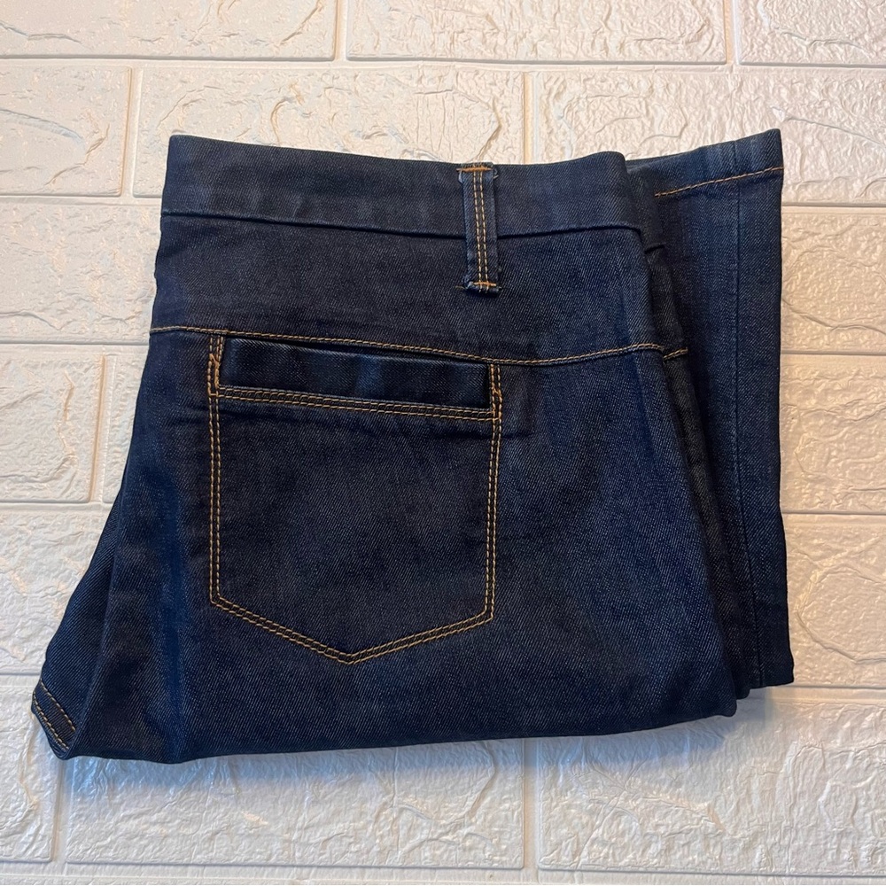 Banana Republic limited edition size 10S Dark Blue Flare Jeans - Picture 14 of 14